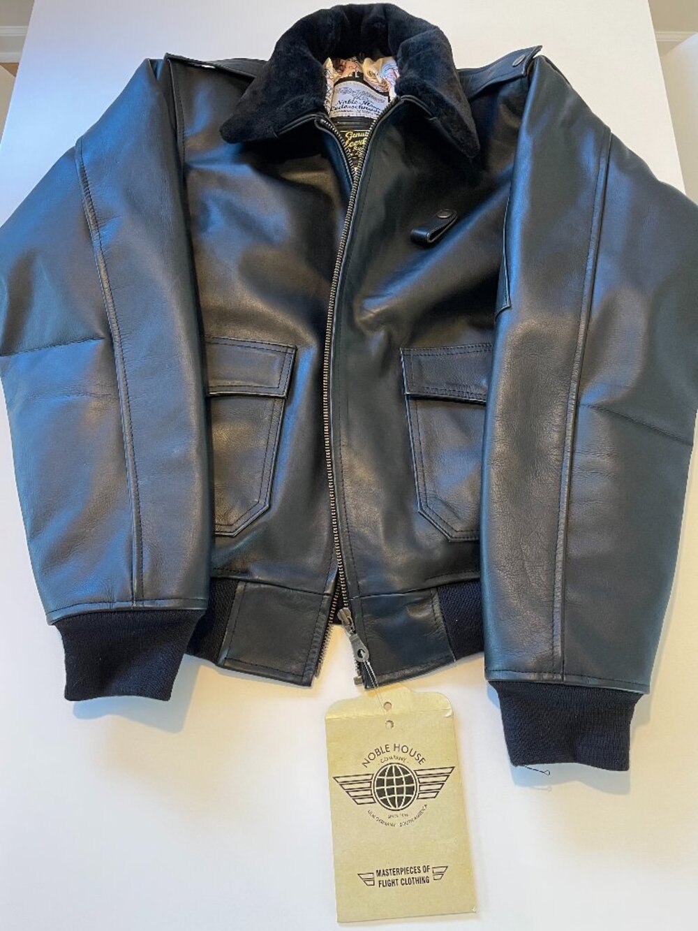 Leather Flight Jacket